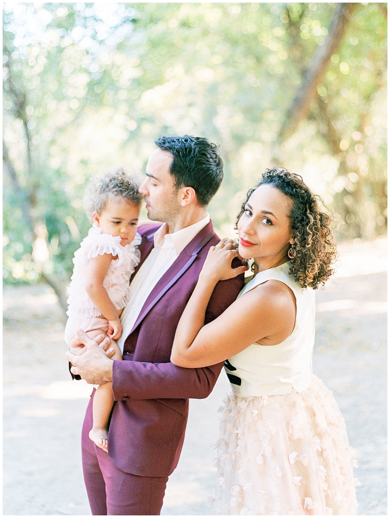 San Francisco wedding  and portrait photographer photographing family sessions in Sacramento California using film 