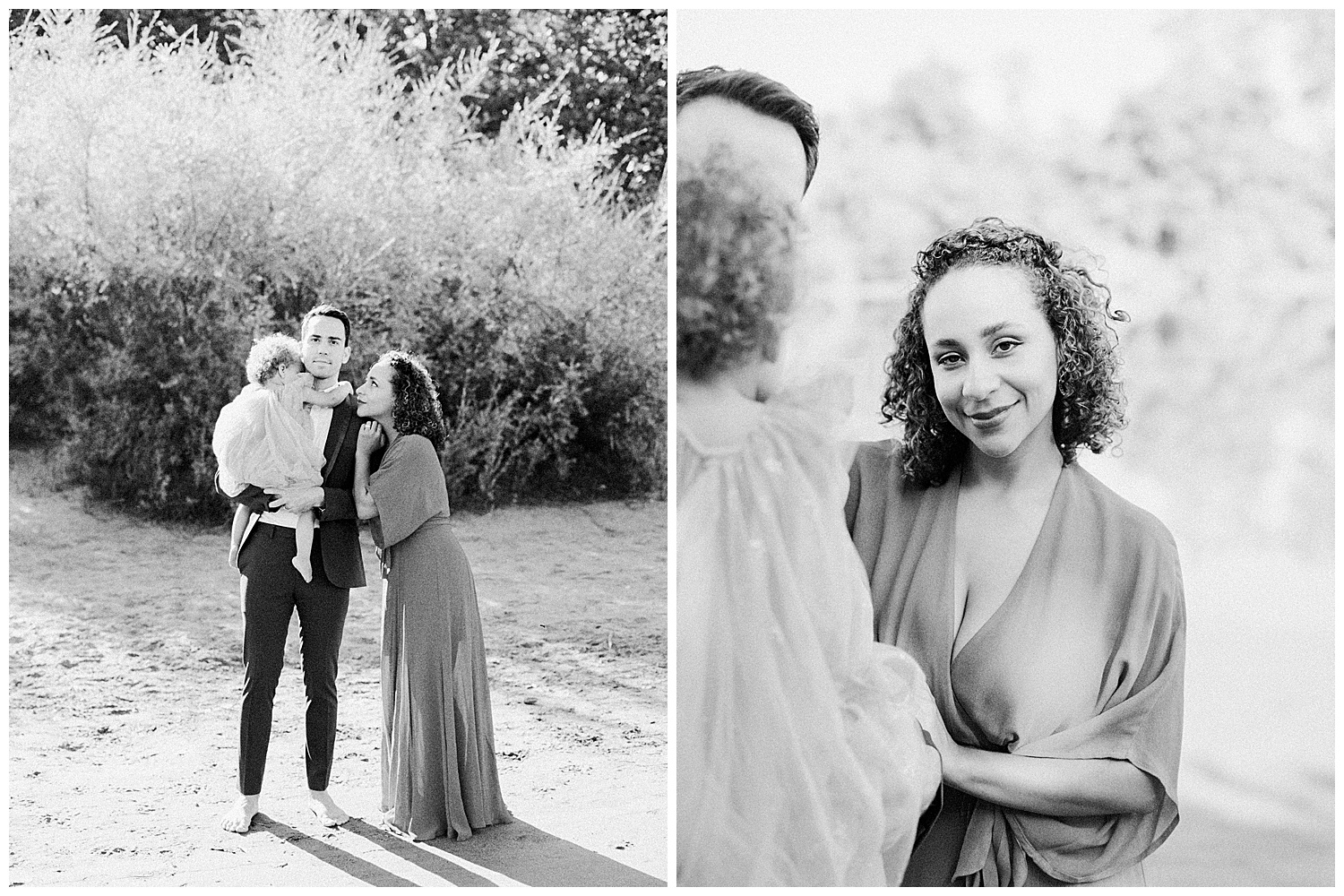 San Francisco wedding  and portrait photographer photographing family sessions in Sacramento California using film, fuji 400h to black and white