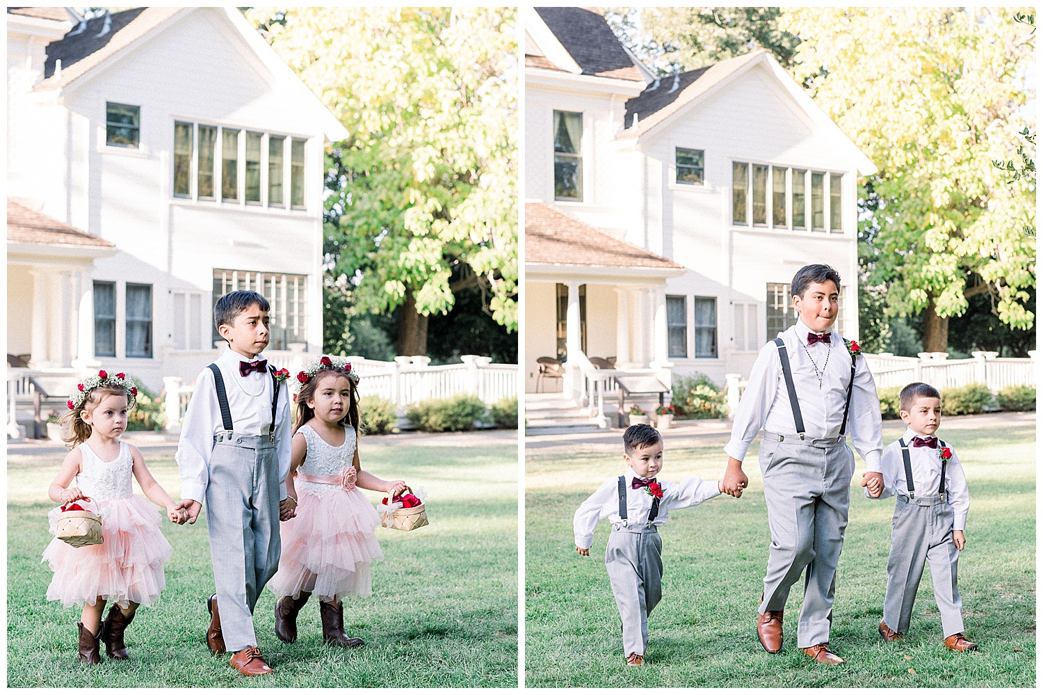 san francisco wedding and portrait photographer shooting a wedding in Fremont california at the arden historic farm 

