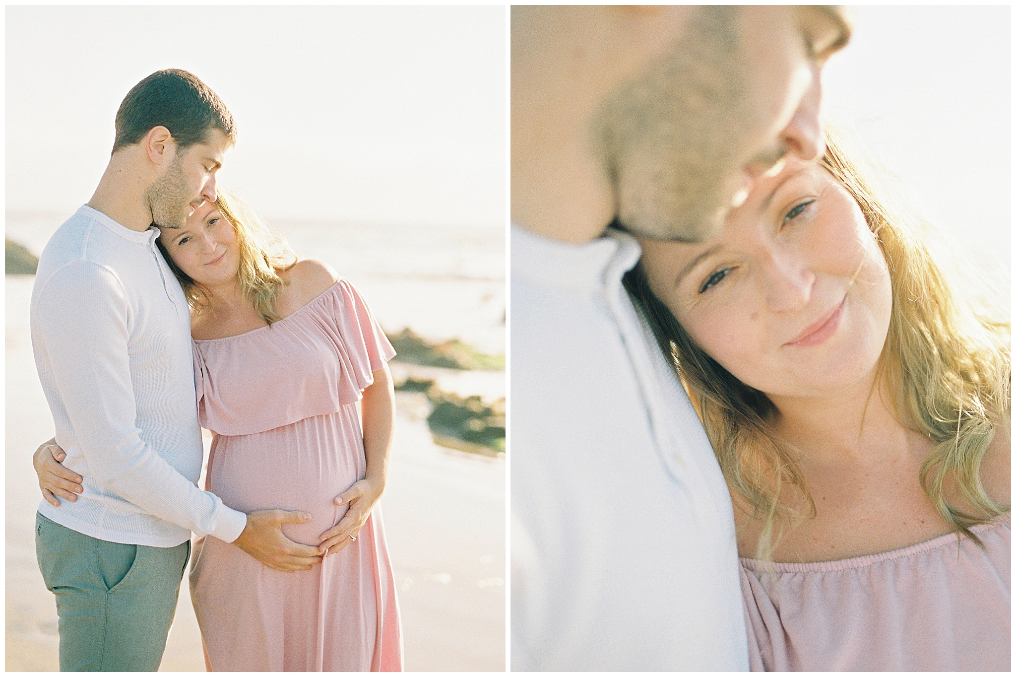 maternity session with husband